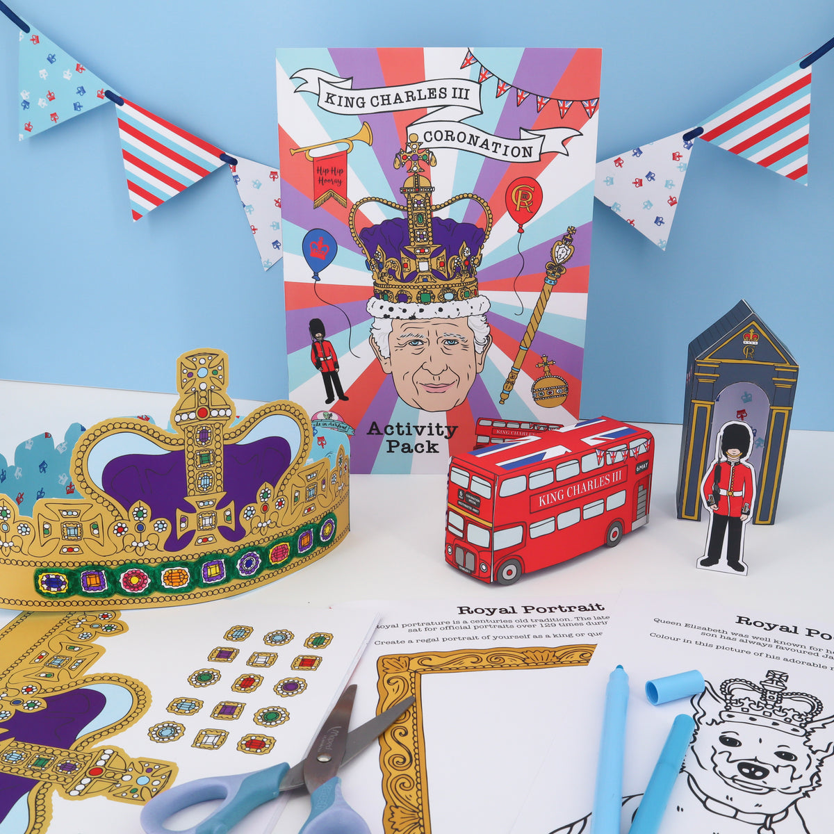 King Charles III Coronation Activity Pack FREE Printable – Made in Ashford