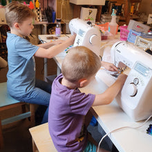 Load image into Gallery viewer, Sewing Machine Skills for Beginners Kidz Workshop Friday 3rd Jan 10.30 - 11.30pm