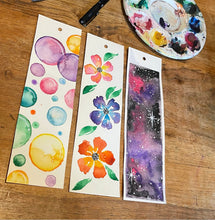 Load image into Gallery viewer, Watercolour bookmarks workshop Monday 17th February 12 - 1:30