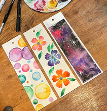 Load image into Gallery viewer, Watercolour bookmarks workshop Monday 17th February 12 - 1:30