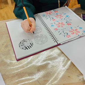 2025 New Year Poster drawing Workshop Friday 3rd Jan 2 - 3pm