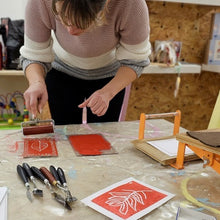 Load image into Gallery viewer, Introduction to Linocut Workshop Saturday 11th January 10.30 - 12.30pm