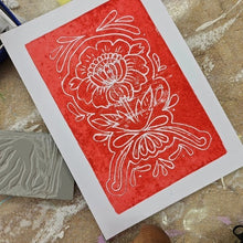 Load image into Gallery viewer, Introduction to Linocut Workshop Saturday 11th January 10.30 - 12.30pm