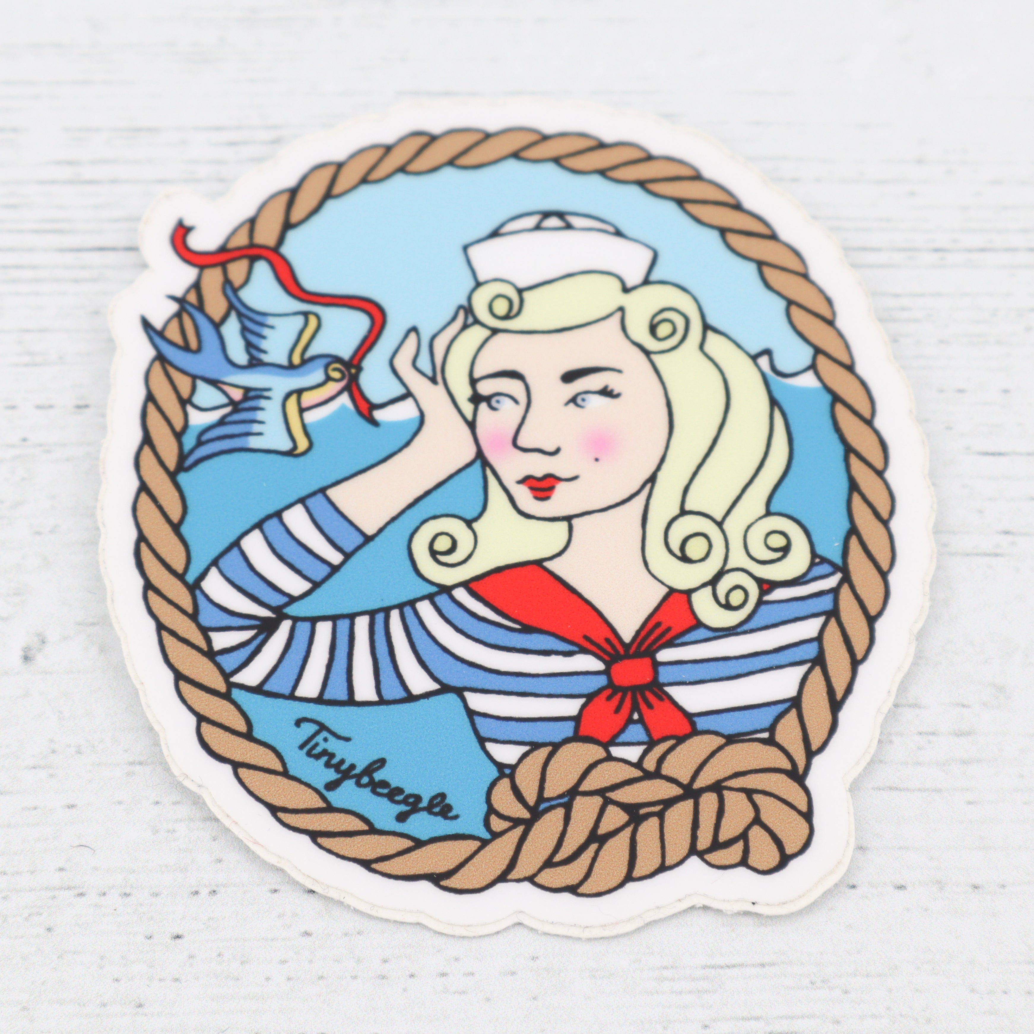 Ahoy Sailor Sticker
