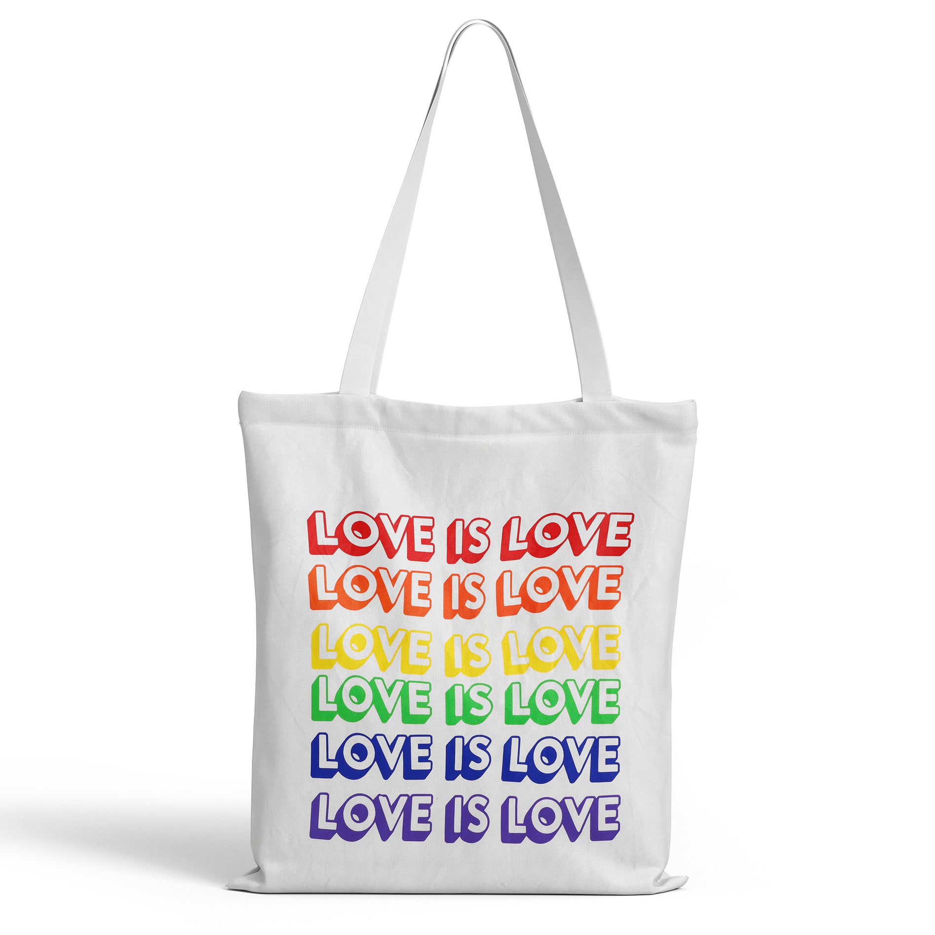 Love is love pride tote bag Made in Ashford