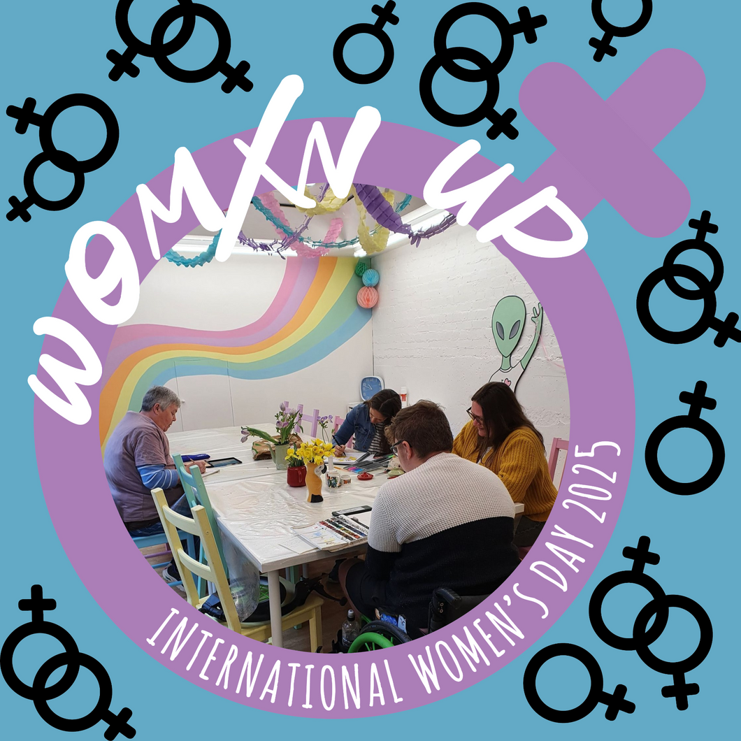 International Woman's Day Special - Sketch book Art Club Every Wednesday 5th March 10:15-11:45