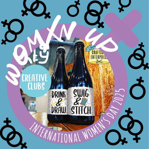 Swig & Stitch and Drink & Draw FREE @Low Key The Tap Room 1st Thurs of the month 7.30 onwards