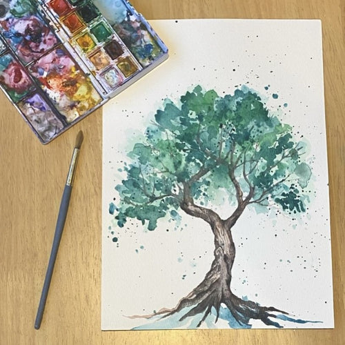 Watercolour Tree Workshop Tuesday 20th August 12-1:30