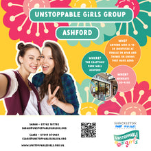 Load image into Gallery viewer, Unstoppable Girls ADHD Support Group Mondays 3.30pm - 6pm FREE