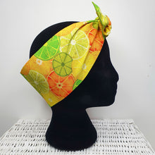 Load image into Gallery viewer, Citrus Fruits hair wrap